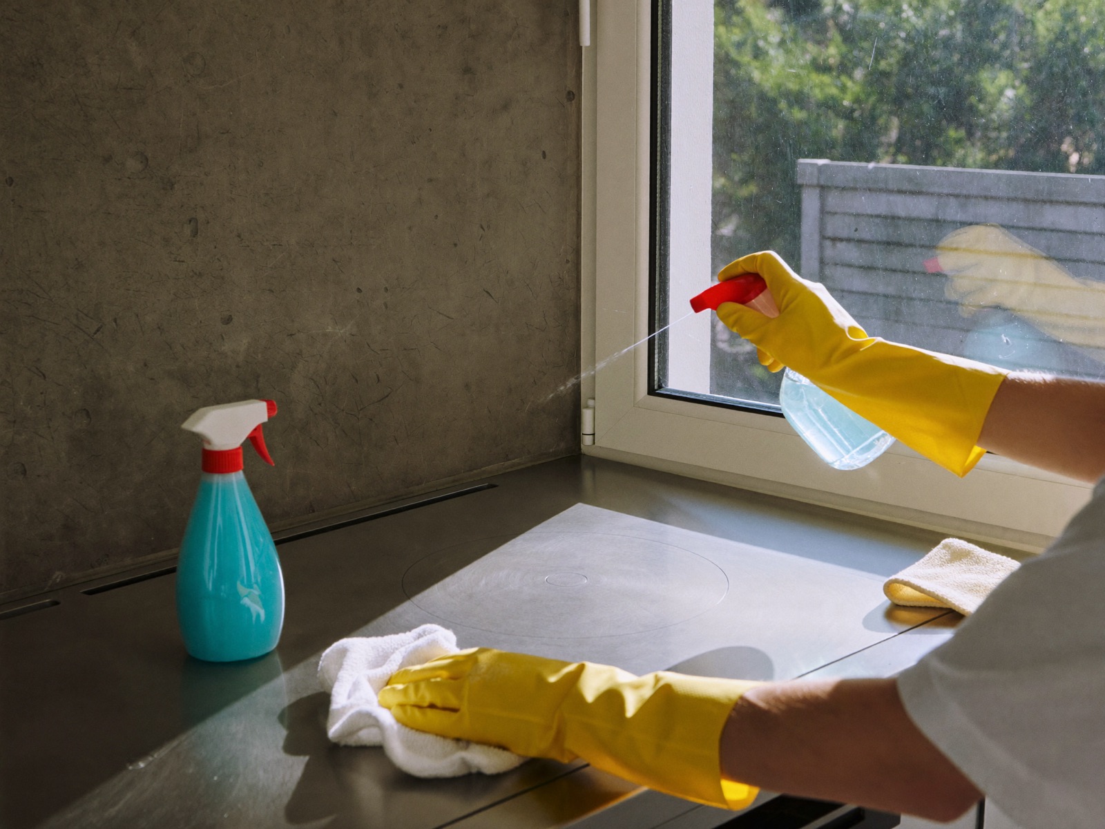 Limpieza profunda de una cocina